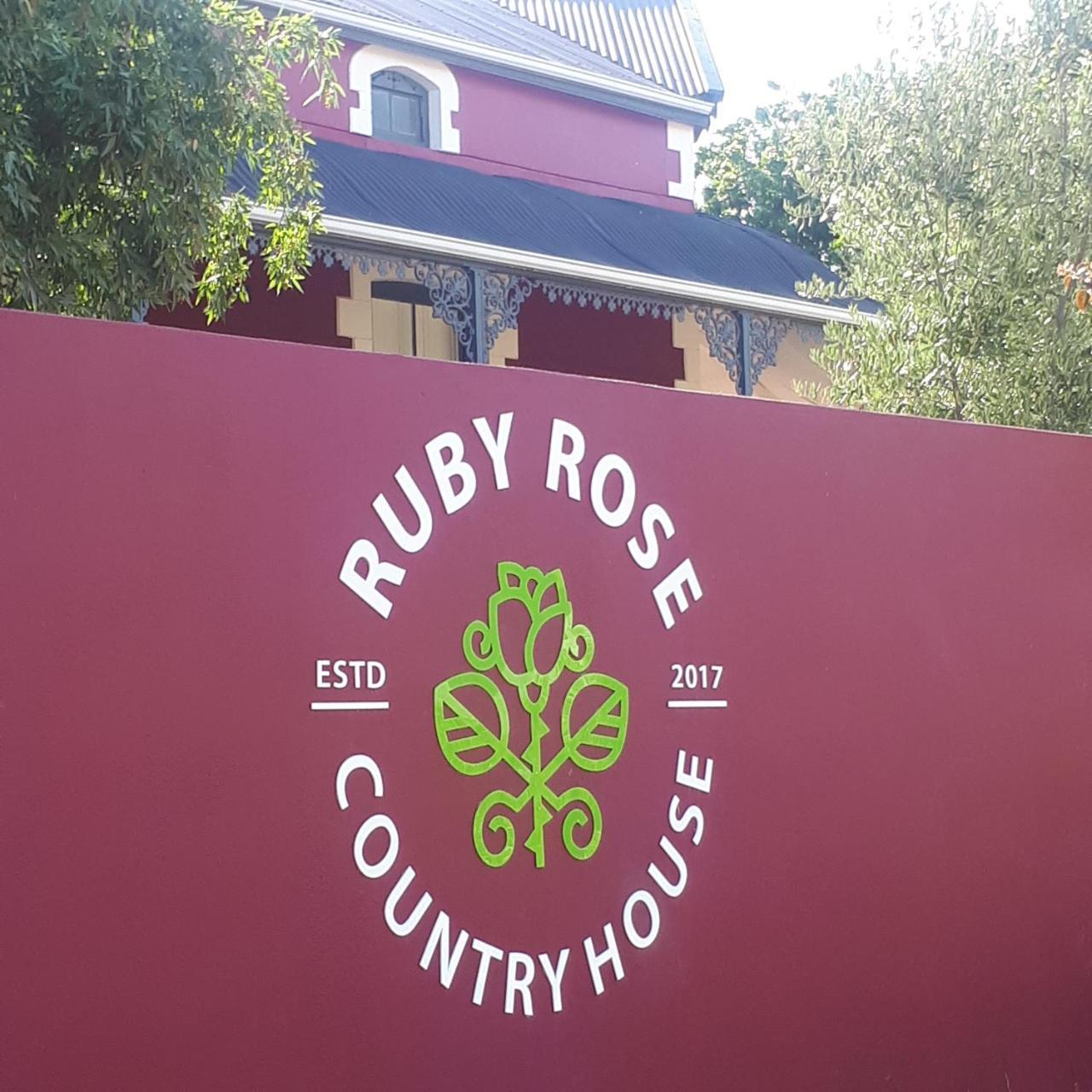 Hotel Ruby Rose Riebeek-West Exterior foto